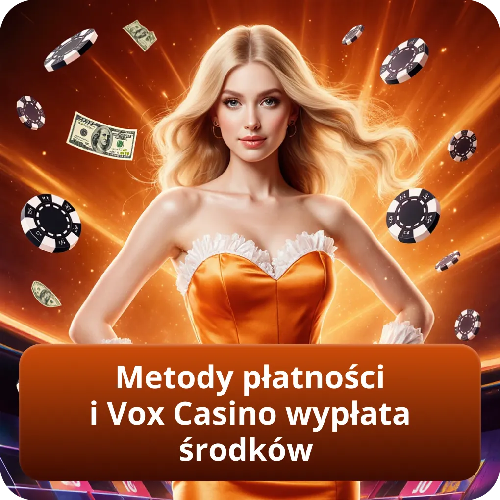 Metody płatności i Vox Casino wypłata środków